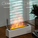 DQ711  Flame Aromatherapy Diffuser Quiet USB Air Humidifier - Image 5