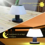 Outdoor Bar Dining Bar Atmosphere Solar Night Light Desktop Table Lamp - Image 4