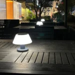 Outdoor Bar Dining Bar Atmosphere Solar Night Light Desktop Table Lamp - Image 9