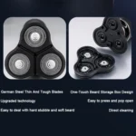 3-in-1 Multifunctional Razor Electric Shaver Nose Hair Sideburn Trimmer - Image 5