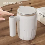 Automatic Stainless Steel Stirring Cup Portable Coffee Mug Magnetic Mug - Image 6