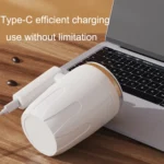 Automatic Stainless Steel Stirring Cup Portable Coffee Mug Magnetic Mug - Image 8