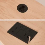 G218B Wooden Living Room Digital Display Clock Home Decoration Wall Clock - Image 7