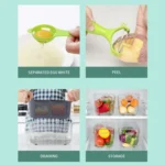 22 in 1 Multifunctional Food Chopper Grater Onion Dicer Veggie Cutter with 13 Stainless Steel Blades - Image 11