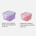 150ml Mini Fresh-Keeping Box Food Grade Thickened Sealed Baby Food Supplement Box - Image 4
