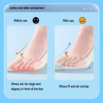 10pairs 4D Sponge Non-slip Forefoot Pad High Heels Mat - Image 5