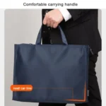 Deli Portable Briefcase Large Capacity Business Casual Portable Storage Document Bag - Image 8