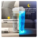 Iceberg Small Car Humidifier Atomization Mute Colorful Aromatherapy Machine - Image 4