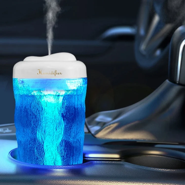 TBD06039703_B6.webp Iceberg Small Car Humidifier Atomization Mute Colorful Aromatherapy Machine - Image 7