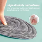 10pairs 5D Nano Antibacterial Deodorant Breathable Anti-Slip Massage Insole - Image 6