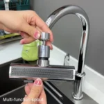 Multi-functional Flying Rain Waterfall Spout Connector Kitchen Faucet Splash Universal Swivel Bubbler - Image 2