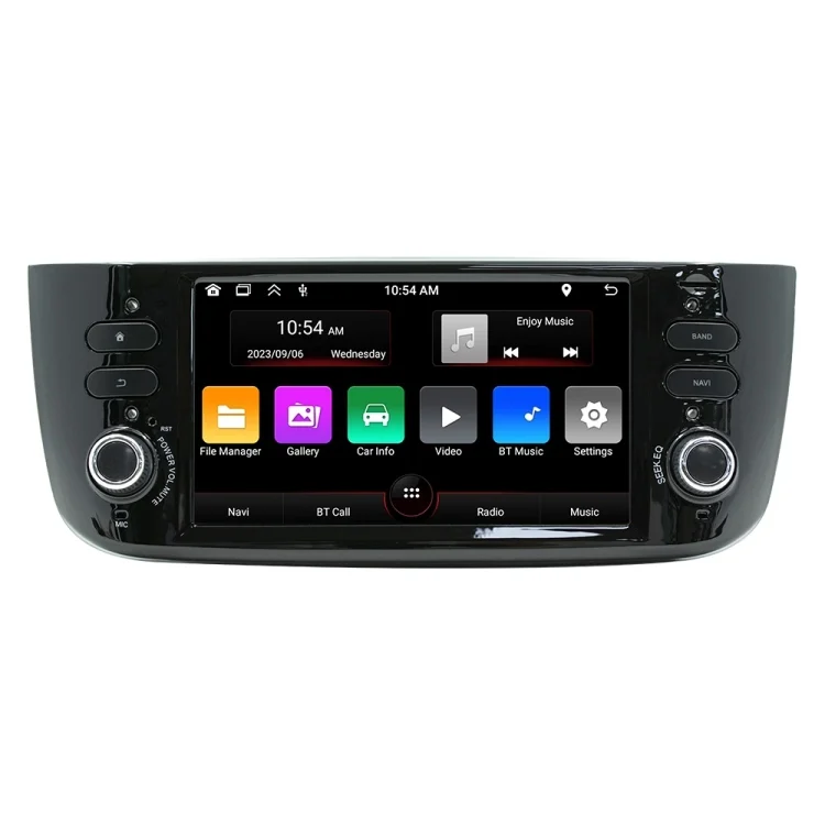 For Fiat Linea Punto EVO line 2012-2015 Car Android Navigation Bluetooth FM Radio
