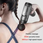 Konka 6 Speed Intelligent Fascia Gauge Muscle Relaxation Massager With 4 Massage Heads - Image 3