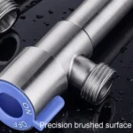 Model D 304 Hexagonal Stainless Steel Angle Valve Fine Copper Ceramic Valve Spool With Decorative Cover - Image 5