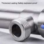 Model D 304 Hexagonal Stainless Steel Angle Valve Fine Copper Ceramic Valve Spool With Decorative Cover - Image 7