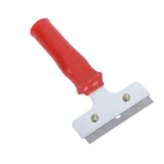 Iron Head Plastic Handle Scraper Cleaner for Glass Window Tile Floor Ice Wall Paint - Image 2