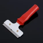 Iron Head Plastic Handle Scraper Cleaner for Glass Window Tile Floor Ice Wall Paint - Image 3