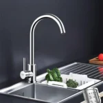 304 Stainless Steel Kitchen Rotatable Sink Faucet - Image 2