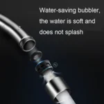 304 Stainless Steel Kitchen Rotatable Sink Faucet - Image 7