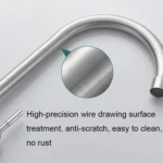 304 Stainless Steel Kitchen Rotatable Sink Faucet - Image 8