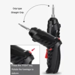 Home Use Mini Rechargeable Multifunction Electric Screwdriver Electric Drill Tool Set - Image 4