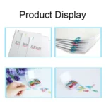 Deli 0024 100 pcs/box 2.8cm File Classification and Storage Color Paper Clips - Image 8