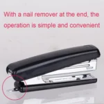 Deli 0222 10 Portable Metal Stapler With Staple Remover Labor Saving Stapler - Image 6