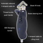 Rotary Multi-Functional Cable Stripping Pliers With A Blade - Image 4