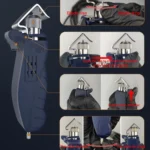 Rotary Multi-Functional Cable Stripping Pliers With A Blade - Image 8