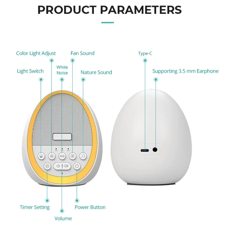 TBD06039985_B2.webp HiFiD Intelligent White Noise Baby Soothing Sleep Aid Device Prenatal Education Instrument - Image 3