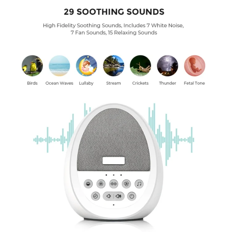TBD06039985_B3.webp HiFiD Intelligent White Noise Baby Soothing Sleep Aid Device Prenatal Education Instrument - Image 4