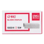 Deli 0010 10 1000pcs/box Portable Booking Machine Staples - Image 2