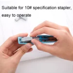 Deli 0010 10 1000pcs/box Portable Booking Machine Staples - Image 6