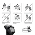 For Philips Electric Shaver S5000 Series SH50 Replacement Blade Head Integral Three Head - Image 7