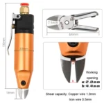 2 In 1 Pneumatic Snip Plier Cutting Metal Plastic Model Scissor Tool - Image 7