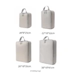 4 In 1  Compression Packing Cubes Expandable Travel Bags Luggage Organizer - Image 3