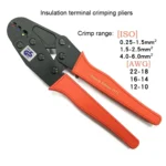 Crimping Pliers Insulated Terminal Crimping Tools Crimping Clamps - Image 3