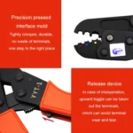 Crimping Pliers Insulated Terminal Crimping Tools Crimping Clamps - Image 6