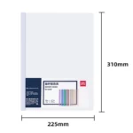 10pcs Deli 5538 File Folder Insert A4 File Drawer Folder Transparent Cover - Image 3