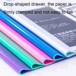 10pcs Deli 5538 File Folder Insert A4 File Drawer Folder Transparent Cover - Image 4