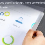 10pcs Deli 5538 File Folder Insert A4 File Drawer Folder Transparent Cover - Image 5