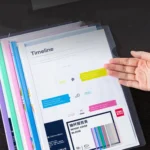 10pcs Deli 5538 File Folder Insert A4 File Drawer Folder Transparent Cover - Image 7