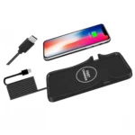 15W Car Wireless Charging Silicone Base For Apple Android Phones