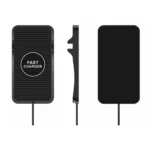 15W Car Wireless Charging Silicone Base For Apple Android Phones - Image 3