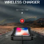 15W Car Wireless Charging Silicone Base For Apple Android Phones - Image 8
