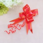 100pcs Hand Drawn Flower Wedding Ribbon Fruit Basket Bow Decoration - Image 4