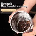 304 Stainless Steel Brine Basket Tea Residue Ball Soup Material Box - Image 9
