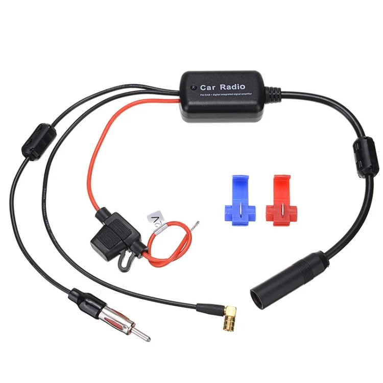 Car Aerial DAB Digital Radio Signal Amplifier 12V Automobile 25dB Antenna