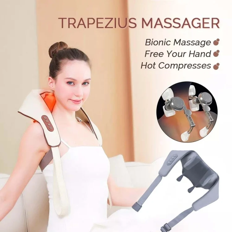 TBD06040196_B1.webp Electric Neck And Shoulder Massager Shiatsu Back Neck Massager With Heat - Image 2