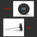 LCD Wireless Waterproof Thermometer with Long Probe for Coffee Brewing Baking Cooking - Image 6